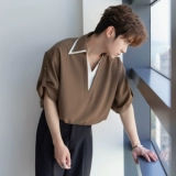 CHICERRO Сицилийская мужская ношение выпадений на плечо, двойное ошейник Комбинированное.