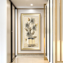 Entrance Xuanguan Decoration Painting American Entrance Door Xuanguan Painting Vertical Version Wall Painting Aisle Family Hallway End Hung Painting Atmosphere