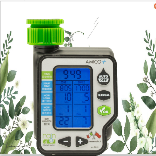 Imported European rain intelligentization Automatic controller Agriculture Automatic watering timer taps Lazy Watering the Flower God-Taobao