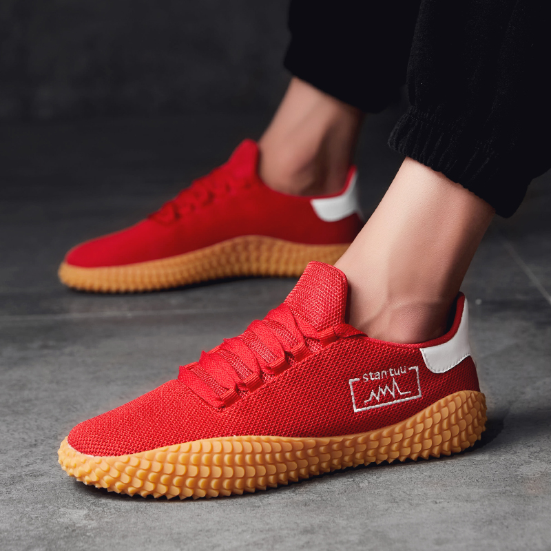 Badminton Shoes Bull gluten bottom male and female with shock absorbing and breathable light non-slip beating badminton with shoe health sports training shoes-Taobao