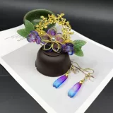 Ханьфу, аксессуар, китайская шпилька, металлический набор материалов, «сделай сам», золото и серебро