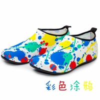 Цвет граффити мягкие туфли