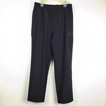 Anta Men's Pants 2025 Winter New Sports Pants with Fleece Lining, Warm, Loose-Fit Woven Long Pants 152541318N