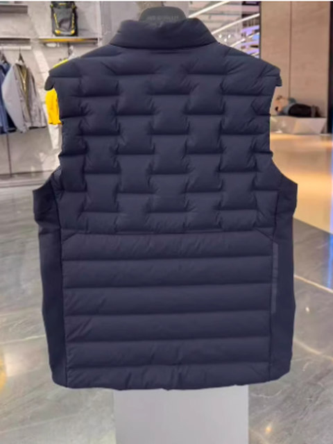 Anta Champion All-Weather Series 2025 Autumn Men's Slim Fit Stand Collar down Vest 152530901