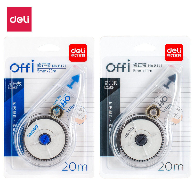 Talent 8171 Fix Belt 20 m * 5mm large capacity student coating with correction belt correction and correction belt stationery supplies
