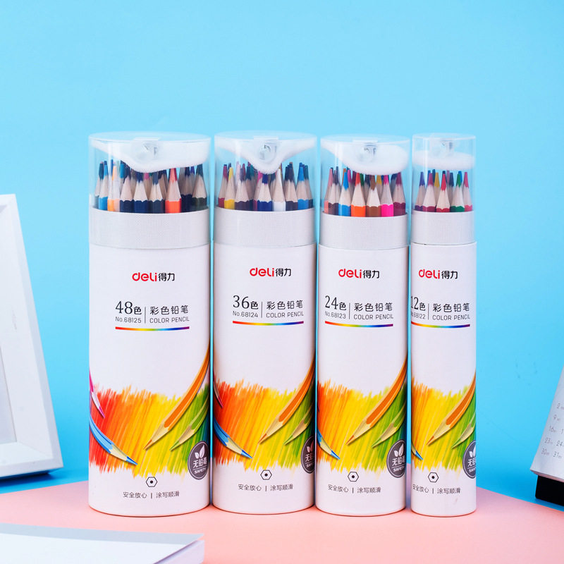 Strong 68124 oil - colored pencil student suit 36 color fine arts beginner sketch pencil colored