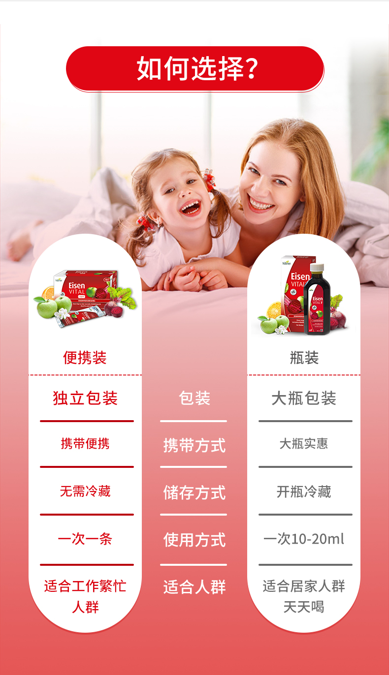 德国百年有机品牌 Huebner EV 补铁补血口服液 10ml*20条 图8