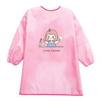 Childrens gown painting clothes waterproof long sleeve baby eating clothes apron kindergarten art painting clothes anti-dressing