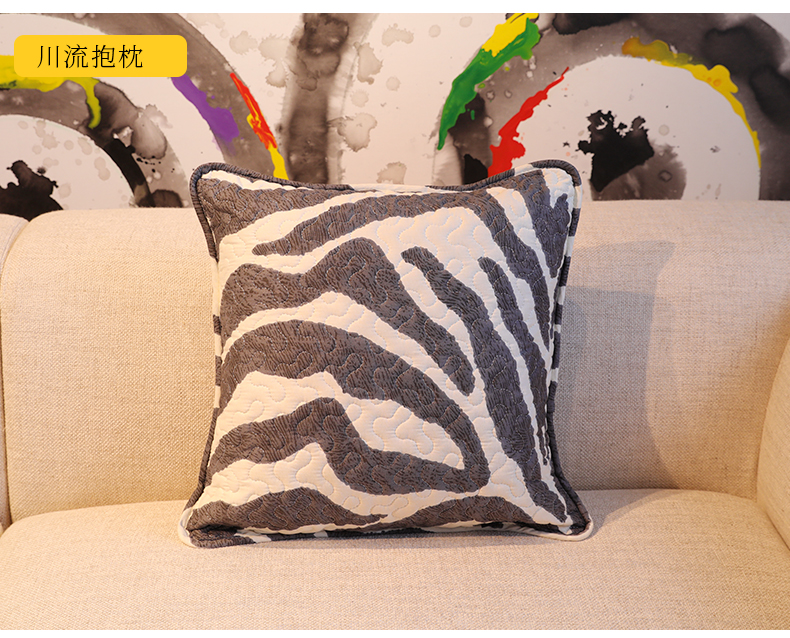 Mới sofa Bắc Âu ôm gối gối đệm phòng khách văn phòng 45 * 45 ôm gối gối kích thước tùy chỉnh - Trở lại đệm / Bolsters gối kèm mền 2 in 1