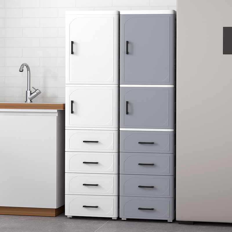 25 35cm crevice cabinet storage cabinet door open drawer storage cabinet plastic kitchen storage cabinet powder room gap