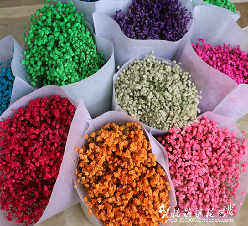 Full Star Dry Flower bouquet Home Flowers Bouquet Decoration Flowers New Products Emulated Floral Flowers Flower Arrangements Full of Star Bouquet Bouquet