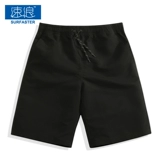 速浪 Мужские пляжные быстросохнущие штаны, однотонные шорты для плавания