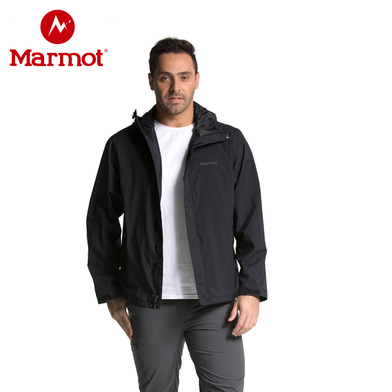 8日0点开始限500件 Marmot 土拨鼠 户外防水透气 男式冲锋衣 R50180 多重优惠折后¥469包邮 2色可选