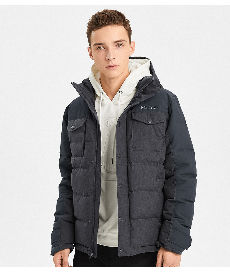 Marmot 土拨鼠 Fordham 700蓬 男式羽绒服 73870 双重优惠折后¥999.5包邮
