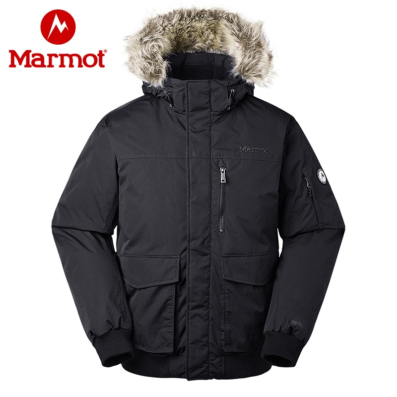 Marmot 土拨鼠 19年秋冬新款 Stonehaven 700蓬带毛领 户外男式羽绒服 V81670 天猫优惠券折后￥1499包邮（￥1659-160）2色可选