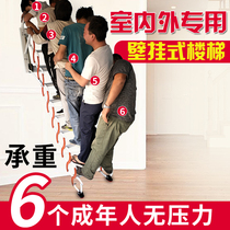 Wall Mounted Telescopic Stair Loft Home Custom Lifting Indoor Outdoor Invisible Electric Folding Easy Stretch Ladder