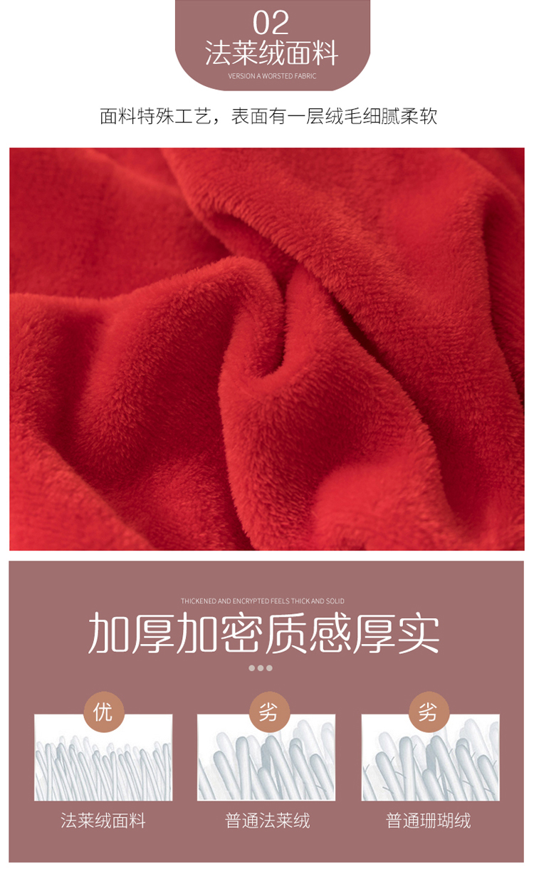Nhung nhung bốn mảnh A-side cotton B-flannel mùa đông dày chăn ấm chăn trải giường gối mền 2 trong 1