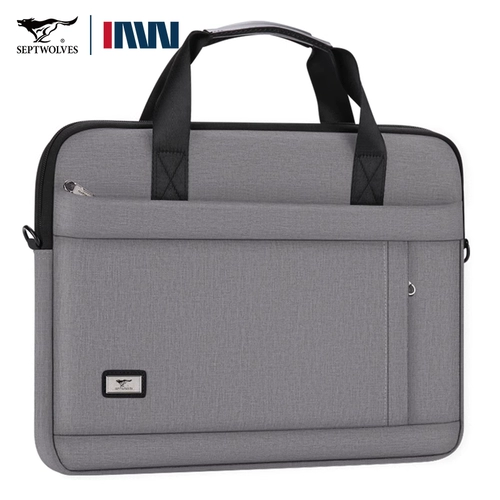 Septwolves, бизнес-ноутбук, сумка, тканевый ноутбук для документов, бизнес-версия