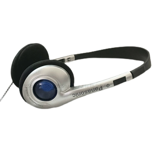 Панасоновая американская ретро -гарнитуру проводные наушники Yi Mengling, та же самая интернет -знаменитость горячая девушка музыка, женщина, висящая шея, украшение