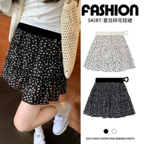 Maternity skirt summer thin floral skirt womens new cake skirt skirt spring and autumn small A-line skirt