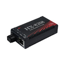 Hanxin HX-8208 Gigabit Single Mode Dual Fiber Transceiver Photoelectric Converter New HX-8108