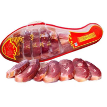 Jinhua local farmers produce Jinhua ham 5-6 pounds of sliced ham Jinhua farm pickled bacon pig legs