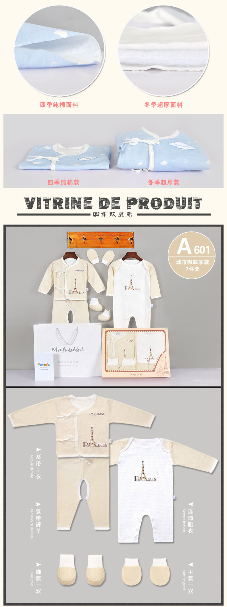 Coffret cadeau pour bébé MAFABEBE - Ref 1953142 Image 9