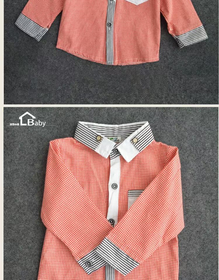 Chemise garcon à manche longue - Ref 2077591 Image 13