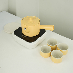 电陶炉煮茶套装养身陶壶小型家用烧水茶壶磁州窑茶具礼品
