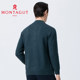 YMontagut/Montagut ລະດູຫນາວໃຫມ່ຂອງແທ້ 100% cashmere ເຄິ່ງເຕົ້ານົມ zipper sweater cashmere ສໍາລັບຜູ້ຊາຍ RM205704