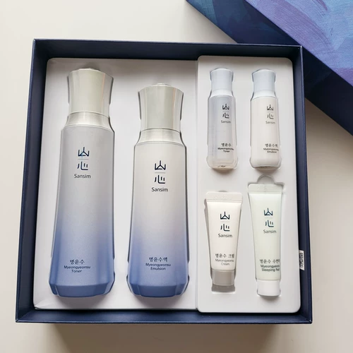 Косметический лосьон, увлажняющий осветляющий комплект, Южная Корея, 2 шт, против морщин