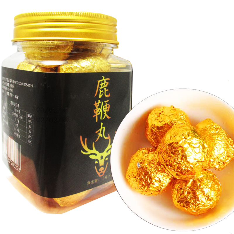 Medium Ji Treasures Deer Whipped Cream Balls 250 gr Buy 3 send 1 High purity Jilin Meihua Kashima Deer Penis