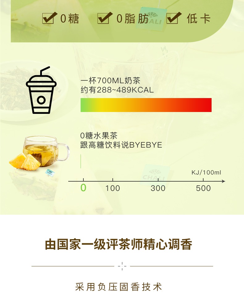 【ChaLi茶里】蜜桃乌龙茶7小包