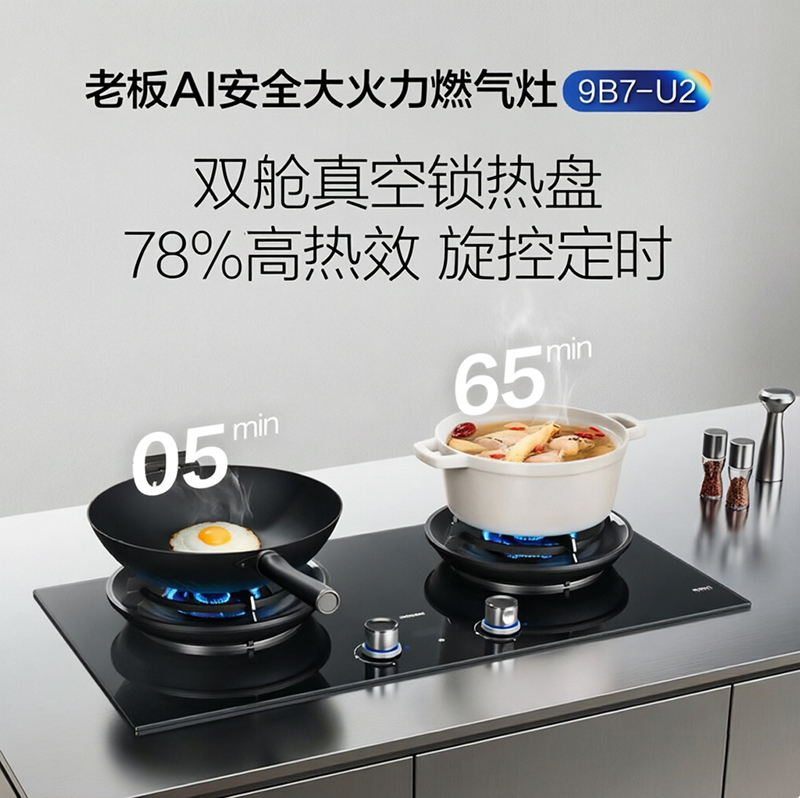 Boss 9B7-U2/9B6-U1P/9B7-U1P/9B8-I1/9B5-B1/9B325/9B600 Gas Stove