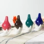 Nhạc cụ dân tộc Ocarina sáu lỗ Quà tặng tuyệt đẹp 6 lỗ Ocarina Gửi dây buộc bài hát Phổ màu men dài miệng Ocarina đàn cổ cầm