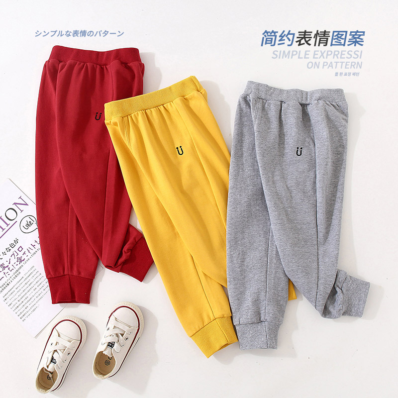 Quần thể thao 2020 10 00 quần Casual thu ăn mặc mới Boys trẻ em KZ-c568.