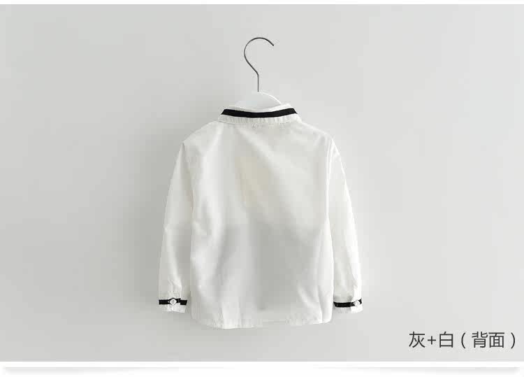 Chemise garcon à manche longue - Ref 2081938 Image 69