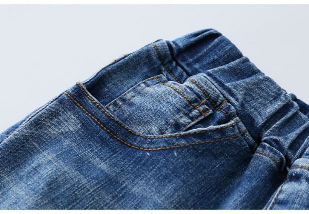 Quần jeans bé gái 2019 xuân hè phiên bản Hàn Quốc của bé gái mới quần áo trẻ em quần dài kz-a936 quần bơi bé trai