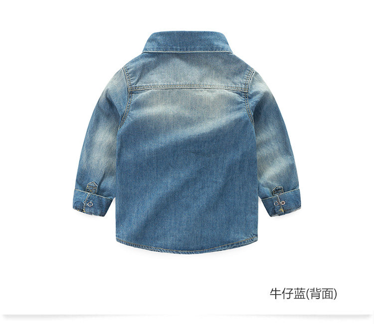 Chemise garcon à manche longue - Ref 2081924 Image 69