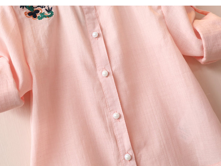 Chemise fille à manche longue - Ref 2088517 Image 73