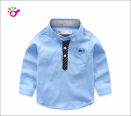 Chemise garcon à manche longue - Ref 2074395 Image 55