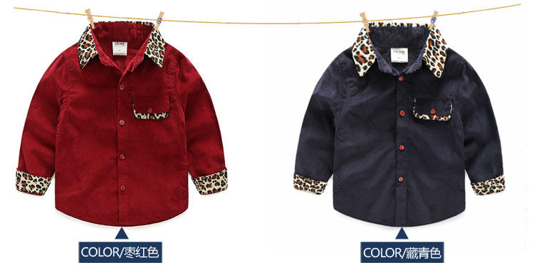 Chemise garcon à manche longue - Ref 2081912 Image 68