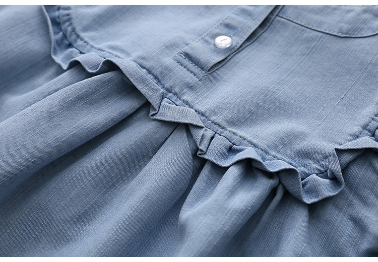Váy denim sóc con 2019 xuân hè Hàn Quốc của bé gái mới Quần áo trẻ em váy qz-4513 đầm công chúa cho bé