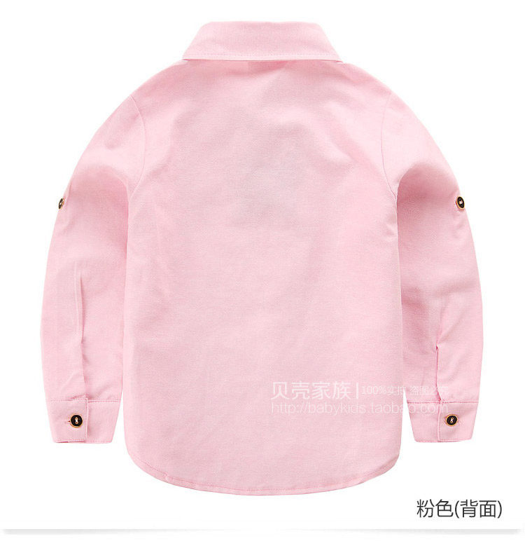 Chemise garcon à manche longue - Ref 2081969 Image 75