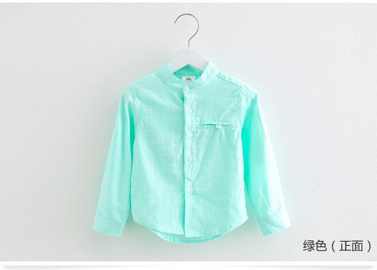 Chemise garcon à manche longue - Ref 2073091 Image 80