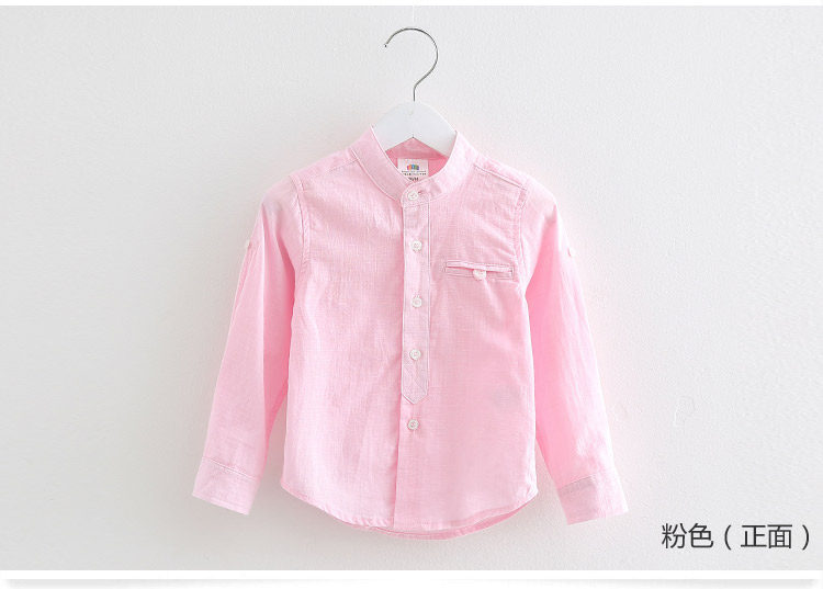 Chemise garcon à manche longue - Ref 2073091 Image 78