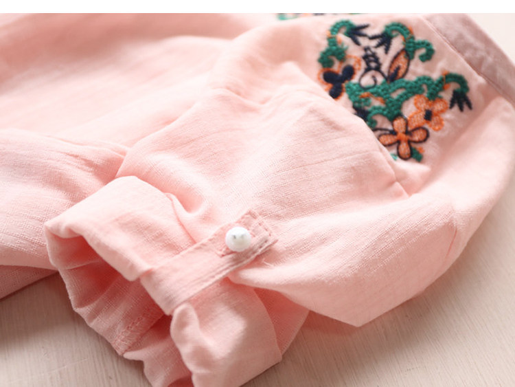 Chemise fille à manche longue - Ref 2088517 Image 80