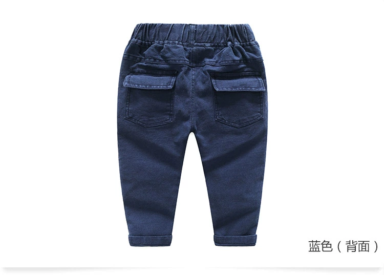 Baby Slim Jeans 2019 Xuân Mới Các bé trai Mặc Quần dài Quần dài kz-a399