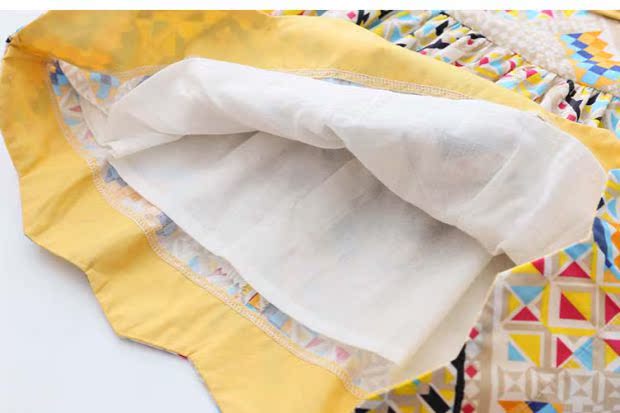 Đầm họa tiết cho bé 2019 mùa xuân Hàn Quốc của bé gái mới Quần áo trẻ em váy qz-4591 váy đầm phong cách bé gái
