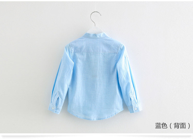 Chemise garcon à manche longue - Ref 2073091 Image 72